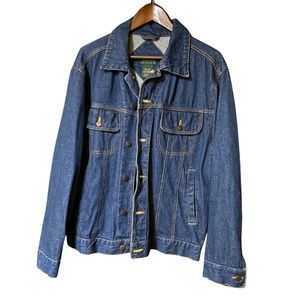 mens Vintage Scandia Woods denim jacket